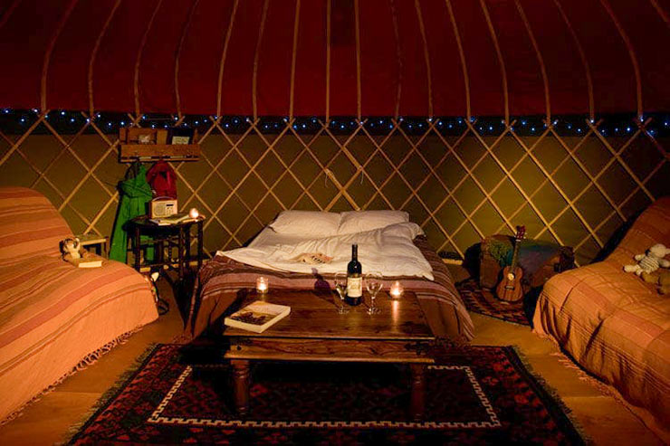 Long Valley Yurts at Moss Side Farm