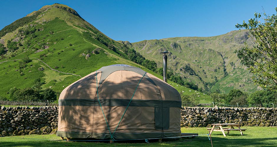 Long Valley Yurts at Sykeside Campsite