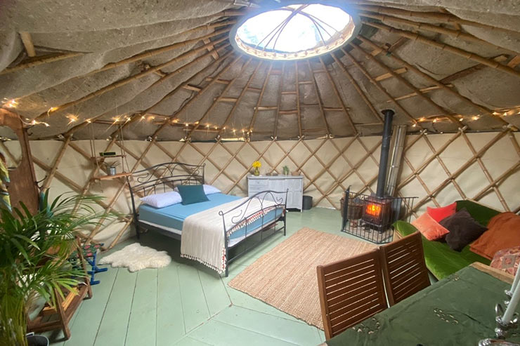 Wild in Style Yurts at Ousby